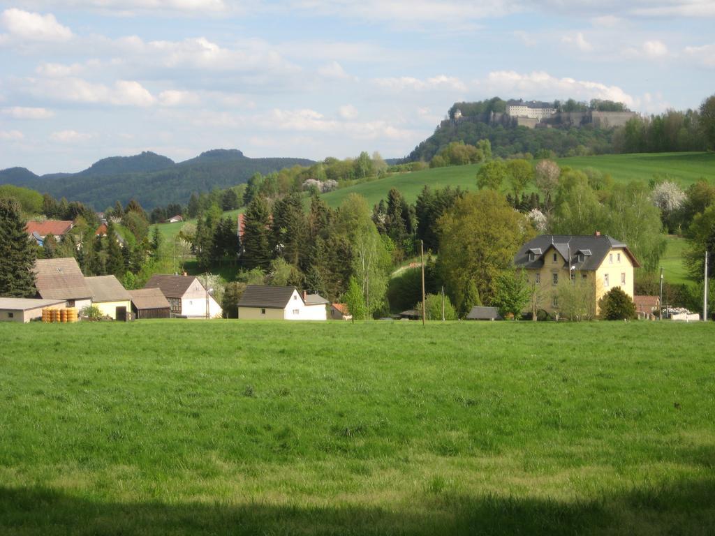 Pension Reiche Struppen Exterior foto